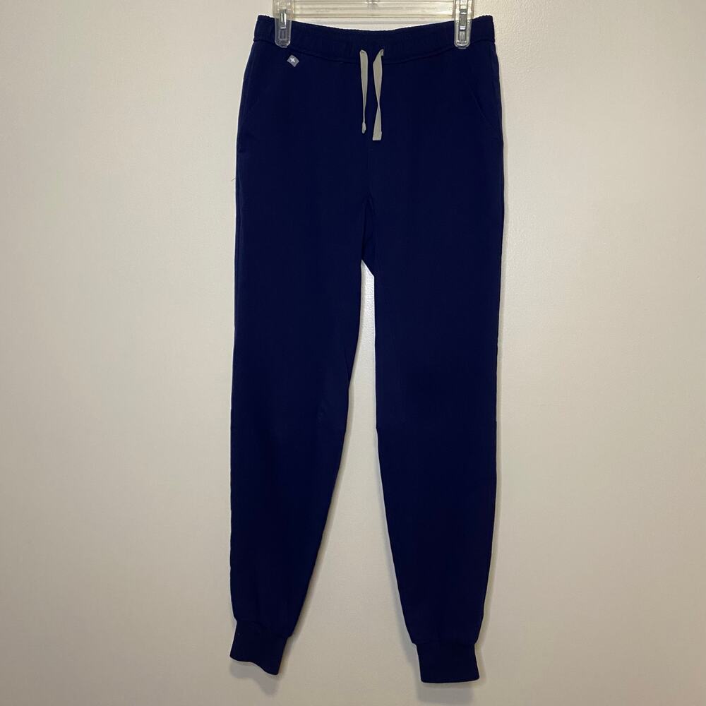 FIGS Tansen Jogger Scrub Pants XS Men's Navy Blue Medical Healthcare Workwear